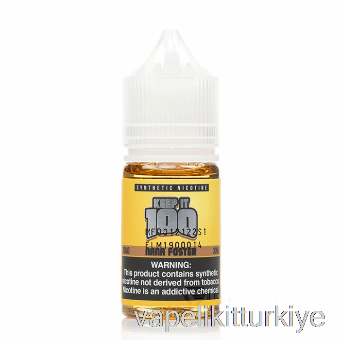 Vape Likit Nana Koruyucu Tuzlar - 100 - 30ml 30mg Arasında Tutun